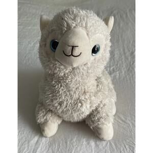 WARMIES by Intelex Llama Off White Microwavable Plush 12" Stuffed Animal Toy